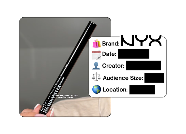 Spotted: NYX Cosmetics in a new paid collab