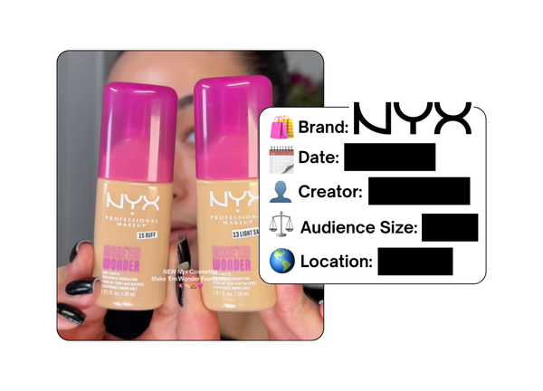 Spotted: NYX Cosmetics in a new paid collab