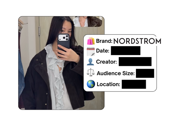 Spotted: Nordstrom in a new paid collab