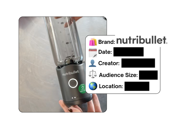 Spotted: Nutribullet in a new paid collab