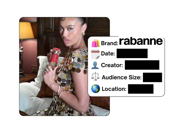 Spotted: Rabanne in a new paid collab