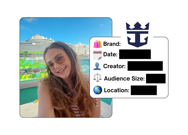 Spotted: Royal Caribbean in a new paid collab