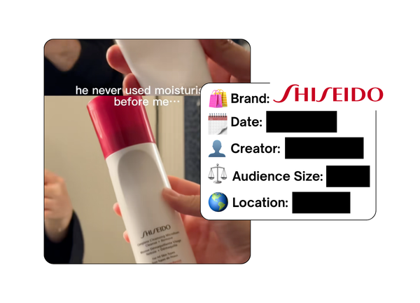 Spotted: SHISEIDO in a new paid collab