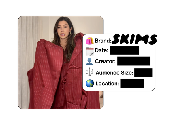 Spotted: Skims in a new paid collab