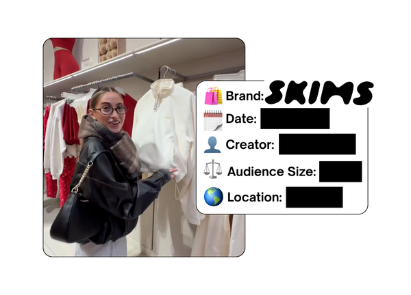 Spotted: Skims in a new paid collab