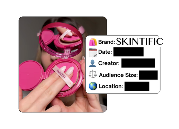 Spotted: Skintific in a new paid collab