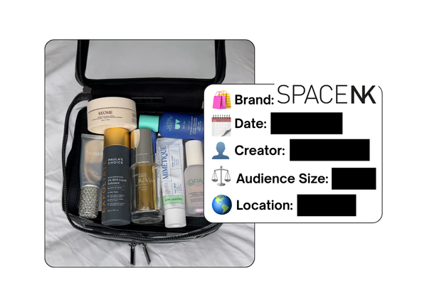 Spotted: Space NK in a new paid collab