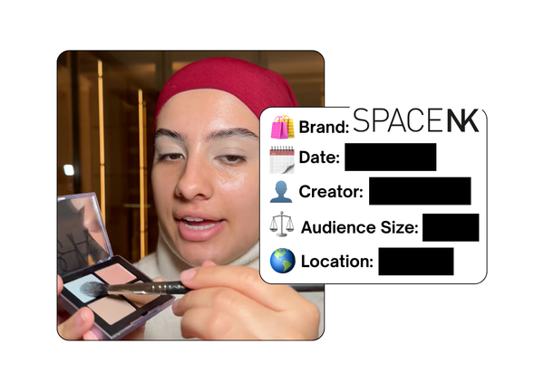 Spotted: Space NK in a new paid collab