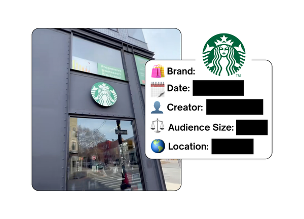 Spotted: Starbucks in a new paid collab