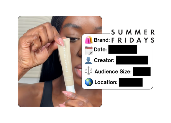 Spotted: Summer Fridays in a new paid collab