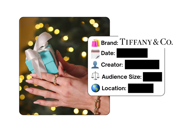 Spotted: Tiffany & Co. in a new paid collab
