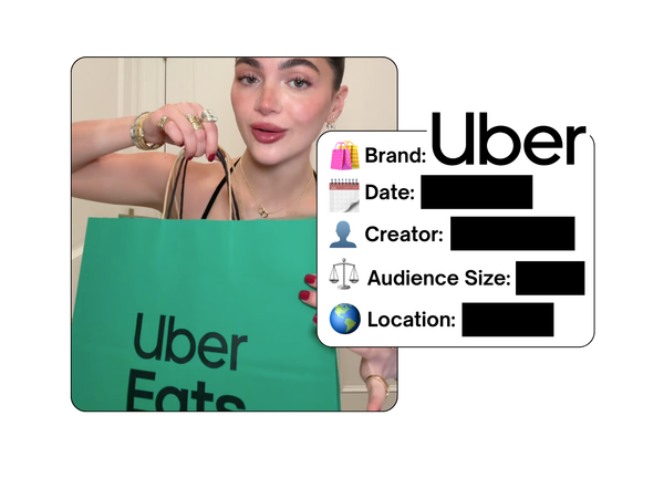 Spotted: Uber in a new paid collab