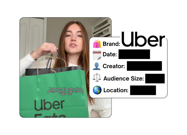 Spotted: Uber in a new paid collab