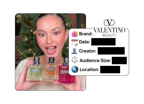 Spotted: Valentino Beauty in a new paid collab