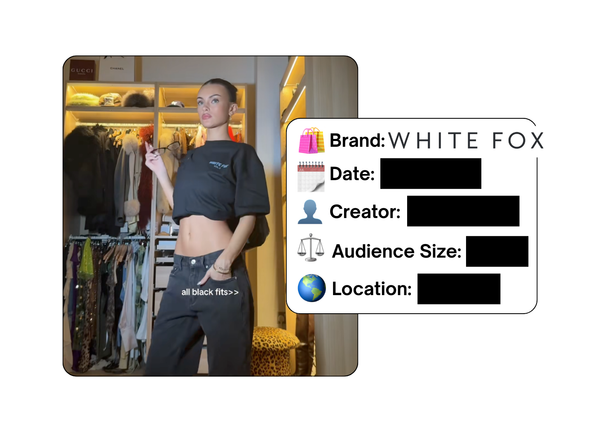 Spotted: White Fox Boutique in a new paid collab