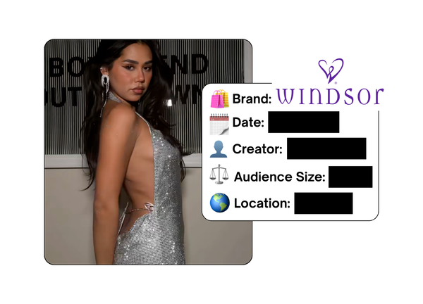 Spotted: ‎Windsor in a new paid collab