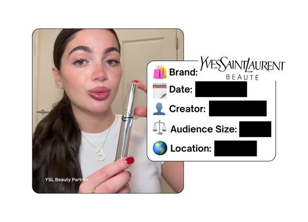 Spotted: YSL Beauty in a new paid collab