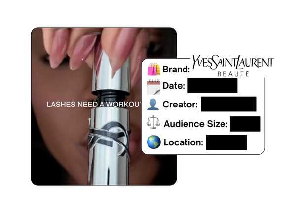 Spotted: YSL Beauty in a new paid collab