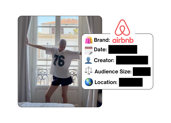 Spotted: Airbnb in a new paid collab