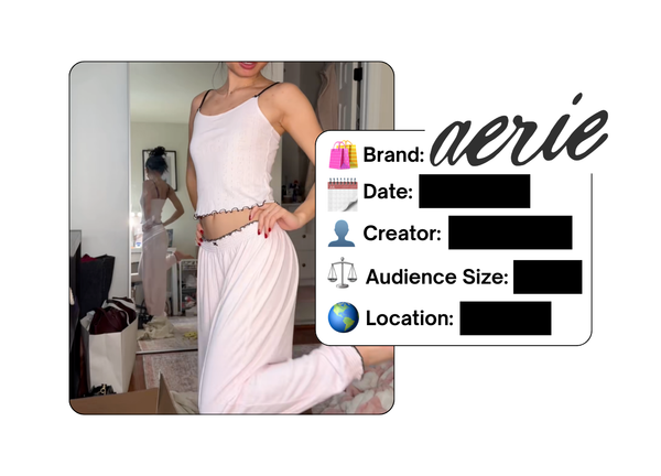 Spotted: Aerie in a new paid collab