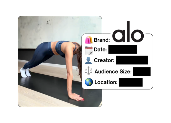 Spotted: Alo in a new paid collab