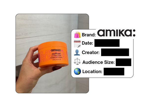 Spotted: Amika in a new paid collab