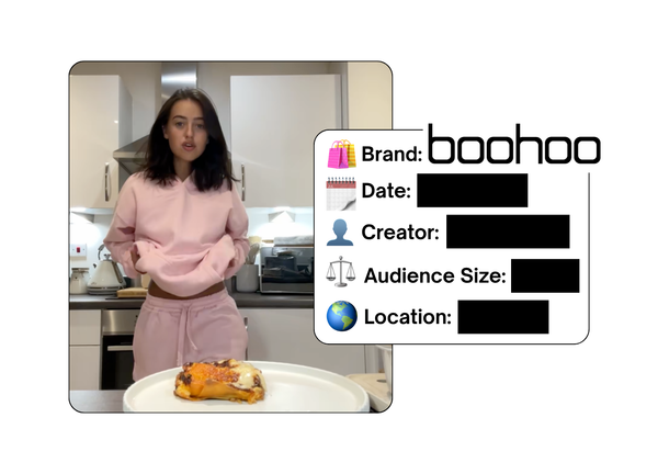 Spotted: Boohoo in a new paid collab