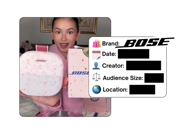 Spotted: Bose in a new paid collab