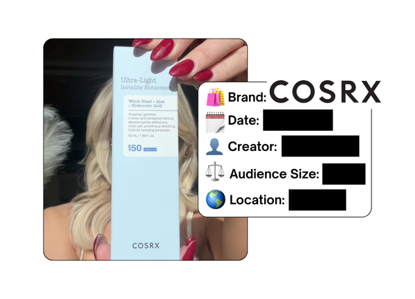 Spotted: COSRX in a new paid collab