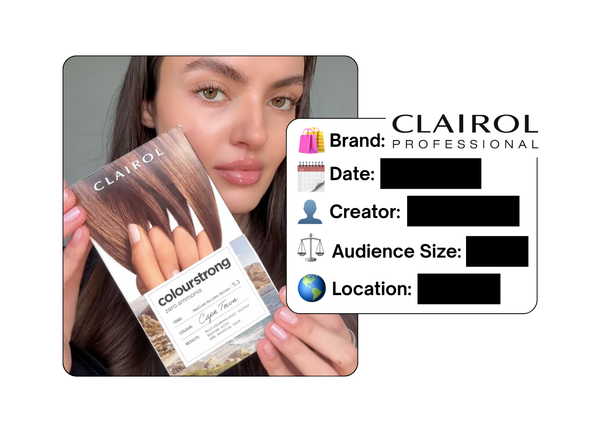 Spotted: Clairol in a new paid collab