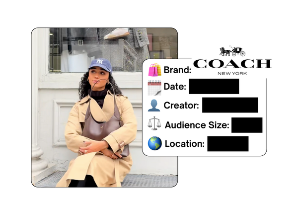 Spotted: Coach in a new paid collab