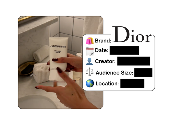 Spotted: Dior Beauty in a new paid collab