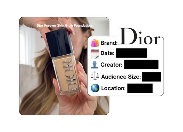 Spotted: Dior Beauty in a new paid collab