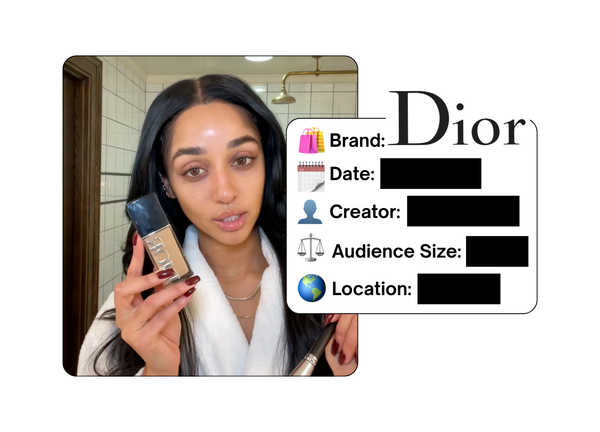 Spotted: Dior Beauty in a new paid collab