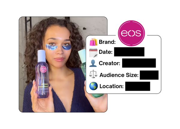 Spotted: EOS in a new paid collab