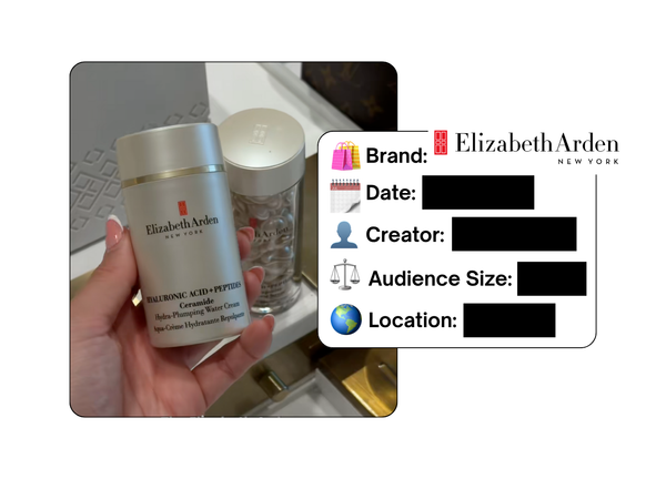 Spotted: Elizabeth Arden in a new paid collab