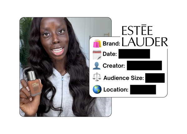 Spotted: Estée Lauder in a new paid collab