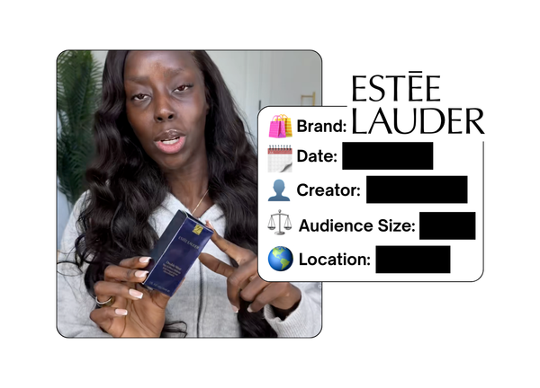 Spotted: Estée Lauder in a new paid collab