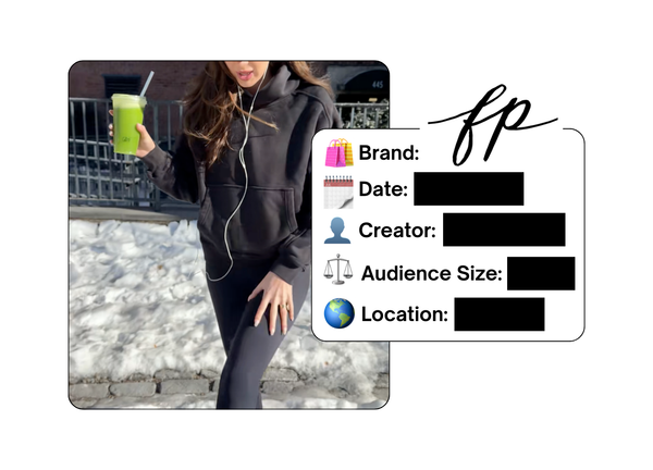 Spotted: FP Movement in a new paid collab