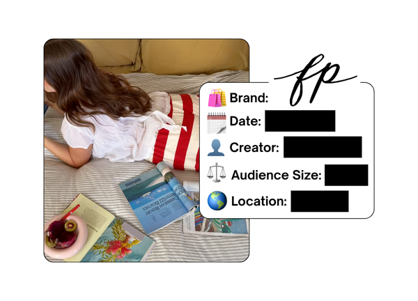 Spotted: Free People in a new paid collab