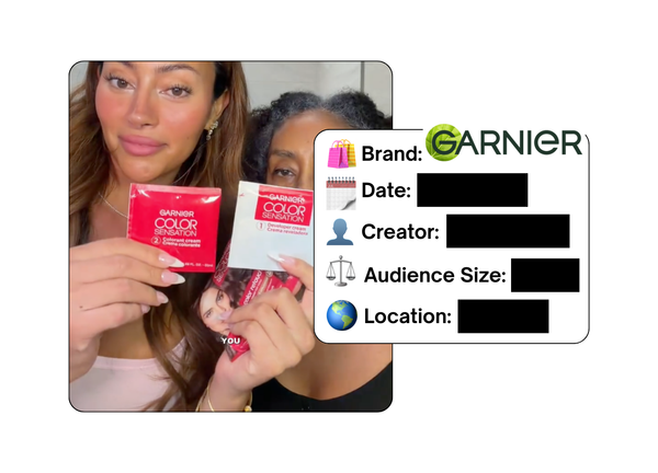 Spotted: Garnier in a new paid collab