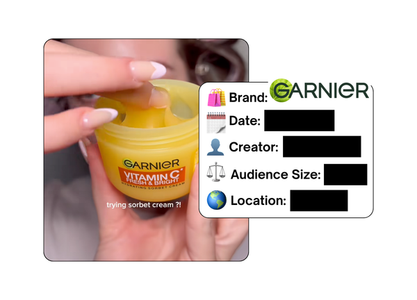 Spotted: Garnier in a new paid collab