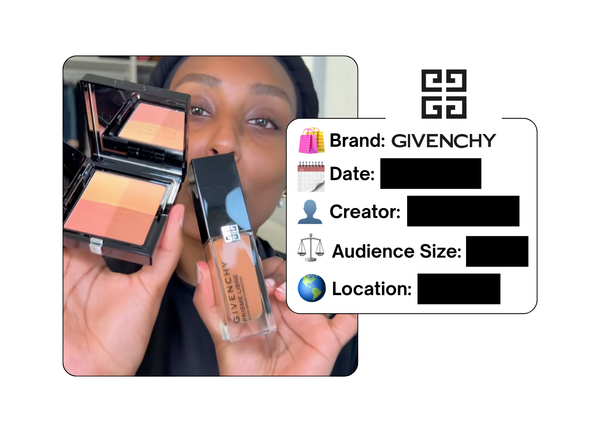 Spotted: Givenchy Beauty in a new paid collab