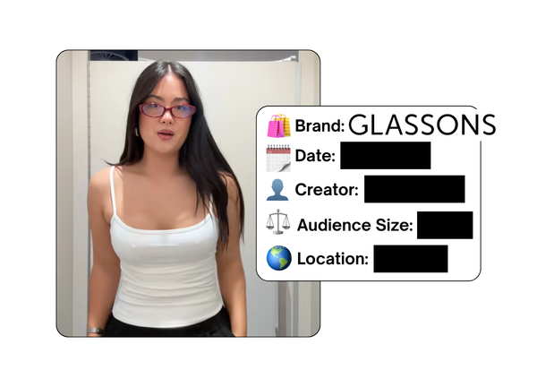 Spotted: Glassons in a new paid collab