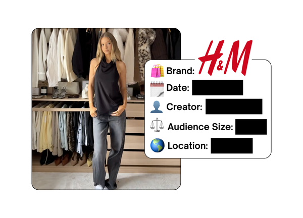 Spotted: H&M in a new paid collab