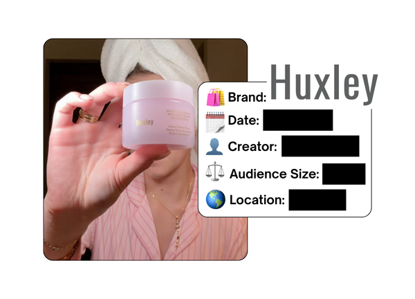 Spotted: Huxley in a new paid collab