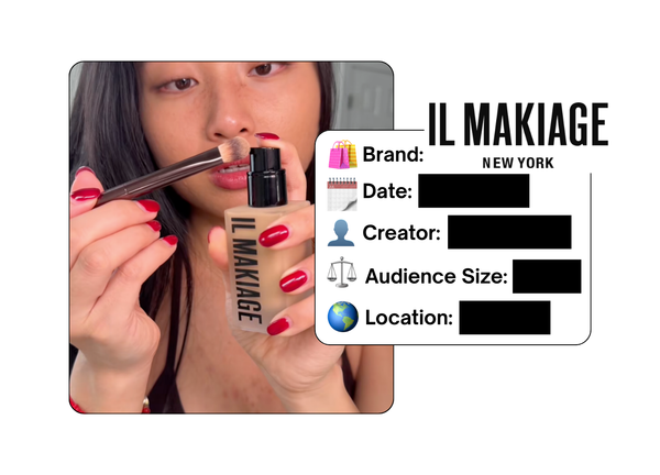 Spotted: IL MAKIAGE in a new paid collab