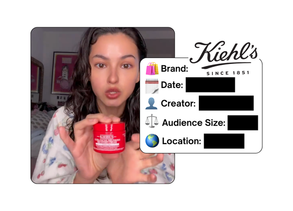 Spotted: Kiehl’s in a new paid collab