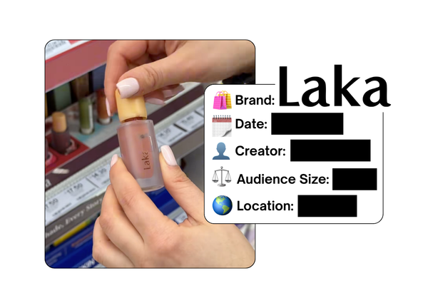 Spotted: Laka in a new paid collab