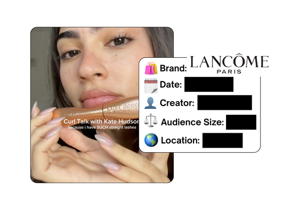 Spotted: Lancôme in a new paid collab